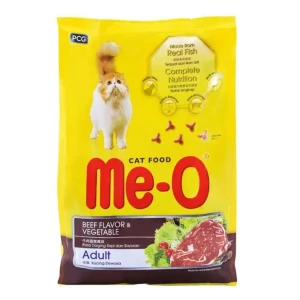 Me-O Cat Food Beef And Vegetable Flavor 1.2kg