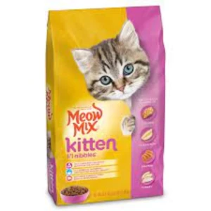 Meow Mix Cat Food Pouch Kitten In Nibbles 510g