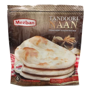 Mezban Tandoori Naan, 5 Pieces, 500g