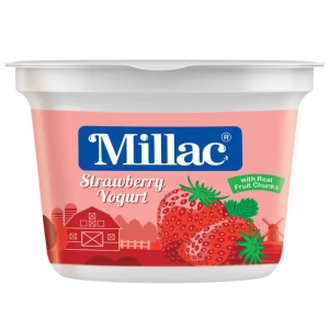 Millac Strawberry Fruit Yogurt, 100g