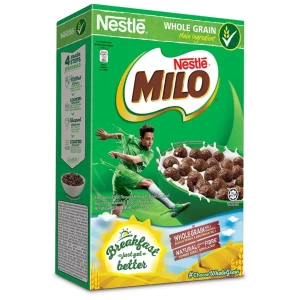 Milo Chocolate and Malt Flavoured Whole Grain Wheat Balls Breakfast Cereal 170g