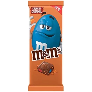 M&M Crunchy Caramel Chocolate 165gm