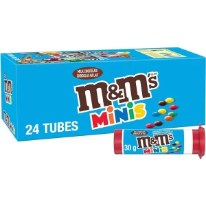 M&M's Minis Chocolate Tube 24 Pcs 30g