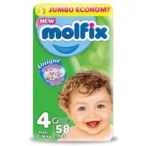 Molfix No 4 (58 Pcs)