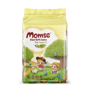 Momse Baby Diaper Economy New Born Size 1 (2-5 Kg) 48 pcs