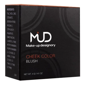 MUD Makeup Designory Cheek Color Blush, Bubblegum