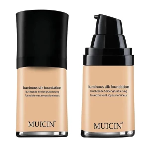 Muicin Luminious Silk Foundation, 200 Warm Ivory, 40ml