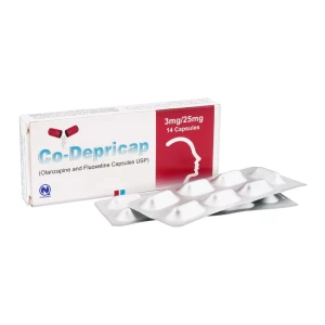 NabiQasim Co-Depricap Capsule, 3mg-25mg, 14-Pack