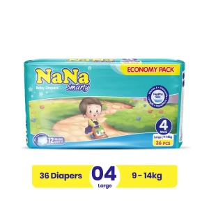 Nana Baby Diaper Economy Large (Size 4) 40 pcs