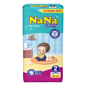 Nana Baby Diaper Economy Pack Size 2 Small 48 Pcs