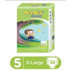 Nana Baby Diaper Economy XL (Size 5) 36 pcs