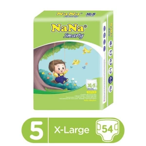 Nana Baby Diaper Jumbo Pack Size 5 Extra Large 54 Pcs