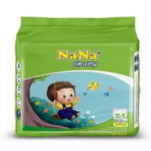 Nana Baby Diaper Mega Pack Size 5 Extra Large 68 Pcs