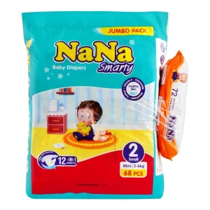 Nana Baby Diaper Value Pack Size 2 Small 24 Pcs