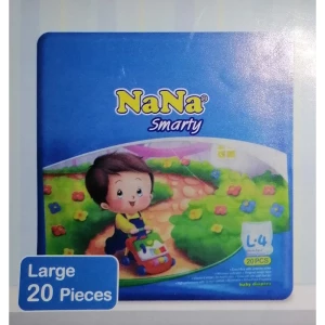 Nana Baby Diaper Value Pack Size 4 Large 20 Pcs