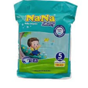 Nana Baby Diaper Value Pack Size 5 Extra Large 18 Pcs