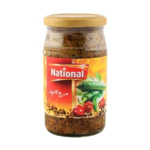 National Green Chilli Pickle 320 g