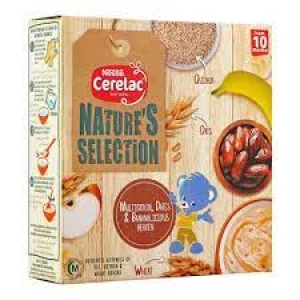 Nestle Cerelac Nature's Selection Multigrain Dates & Bananalicious 175gm