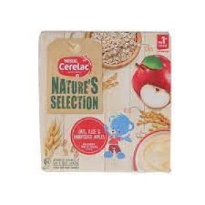 Nestle Cerelac Nature's Selection Oats, Rice & Handpicked Apples 175gm