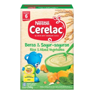 Nestle Cerelac Rice & Mixed Vegetable Stage-2 250gm