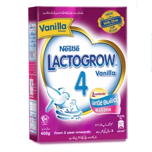 Nestle Lactogrow 4 Growing Up Baby Food Formula Vanilla Flavour 400g