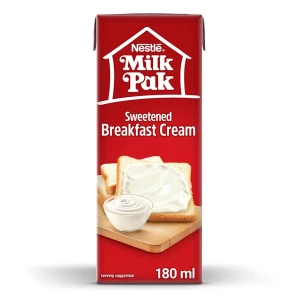 Nestle Milkpak Sweetened Breakfast Cream 180ml