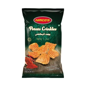 Nimcos Potato Crinkles Salted 150 G