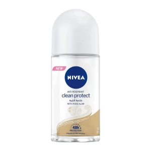 Nivea Clean Protect Anti-Perspirant Roll On, For Women, 50ml