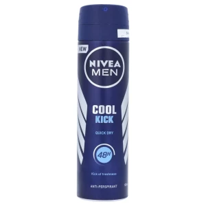 Nivea Men Cool Kick, Deodorant For Men, Fresh Scent, Spray 150 ml