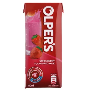 Olper's Strawberry Flavoured Milk, 180ml