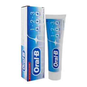 Oral-B 1.2.3 Salt Power White Toothpaste, 100ml