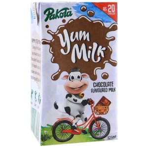 Pakola Yum Milk, Chocolate Flavor, 125ml