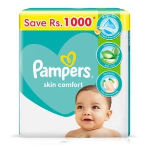 Pampers Baby Dry Diapers Medium Size 3- 64 Pcs