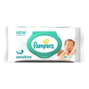 Pampers Baby Wipes Sensitive Flip Top (56 Wipes)
