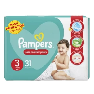 Pampers Pants Diapers Medium Size 3- 31 Pcs