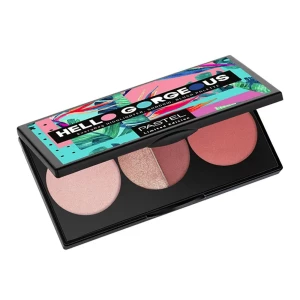 Pastel Hello Gorgeous Everyday Highlighter, Eyeshadow & Blush Palette, 10