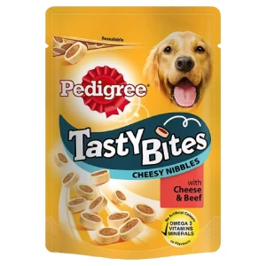 Pedigree Dog Food Bites Chees&Beef Nibbles 140g
