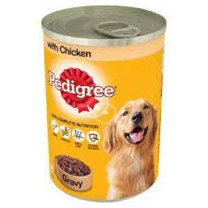 Pedigree Dog Food Tin Chick Gravy 400g