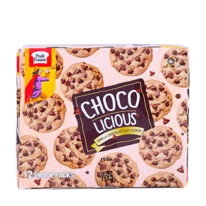 Peek Freans Chocolicious Chocolate Chip Snack Pack 12's
