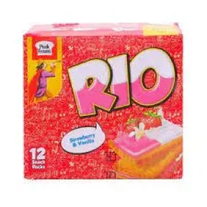 Peek Freans Rio Strawberry & Vanilla Snack Pack - 12 Pack