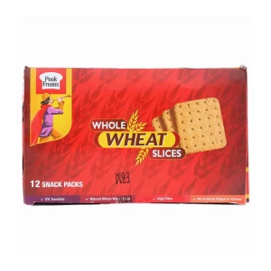 Peek Freans Whole Wheat Slices Snack Packs 12 Pcs