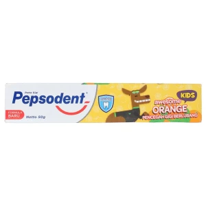 Pepsodent Kids Tooth Paste Awesome Orange Peach 50 g