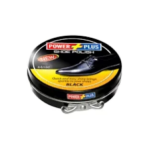 Power Plus Shoe Polish Black 44 Ml