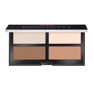 Pupa Milano Contouring & Strobing Ready 4 Selfie Powder Palette, 001 Light Skin