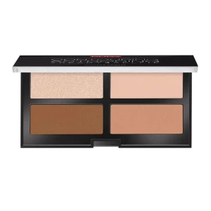 Pupa Milano Contouring & Strobing Ready 4 Selfie Powder Palette, 002 Medium Skin