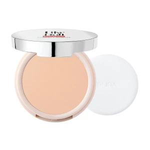 Pupa Milano Like A Doll Nude Skin Compact Powder, Radiant Matt Finish, Oil Free, 004