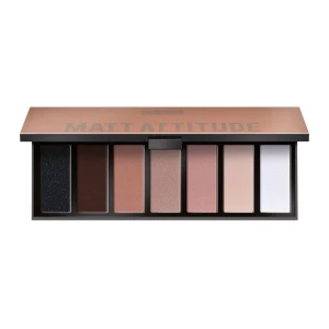 Pupa Milano Make Up Stories Matt Attitude Compact Eyeshadow Palette, 7 Shades, 003