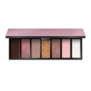 Pupa Milano Make Up Stories Rose Addicted Compact Eyeshadow Palette, 7 Shades, 004