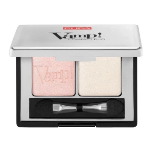 Pupa Milano Vamp! Compact Duo Eyeshadow, 001