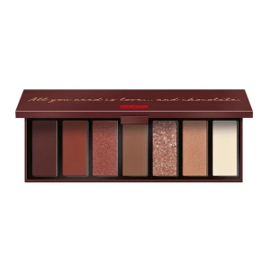 Pupa Milano Zero Calorie Chocolate Eyeshadow Palette, 001 Spicy Chocolate